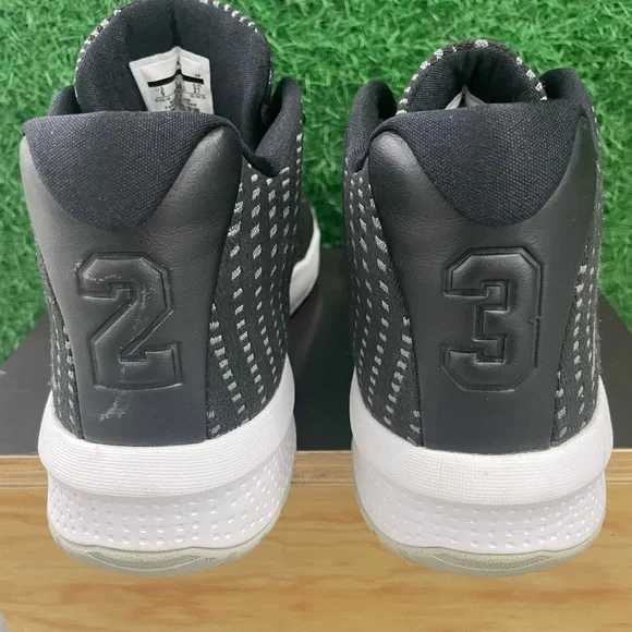 2015 Jordan B. Fly Black and White Athletic Shoes with Knit  display picture 1